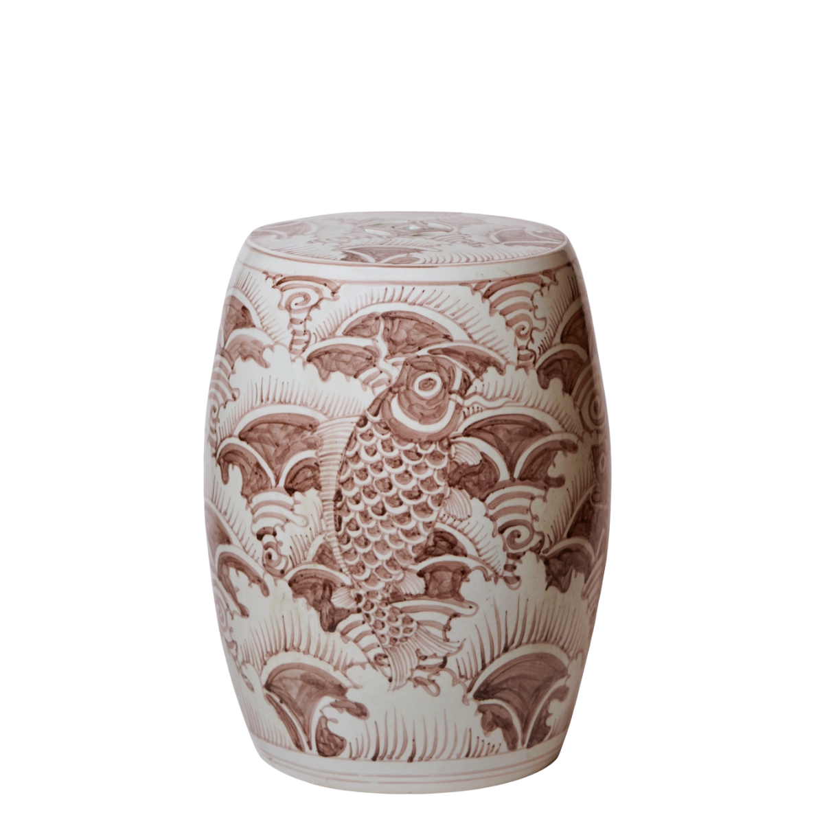 Groves Fish & Waves Garden Stool