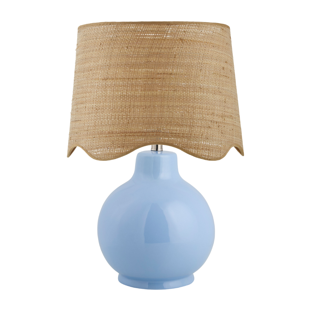 Wilder Table Lamp, Powder Blue
