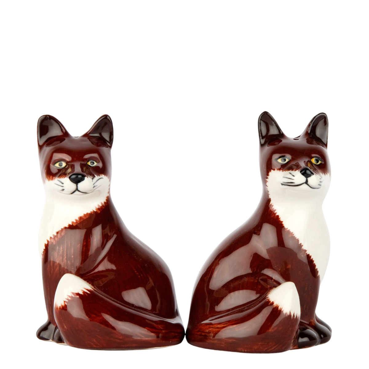 Quail Ceramics Fox Salt & Pepper Set
