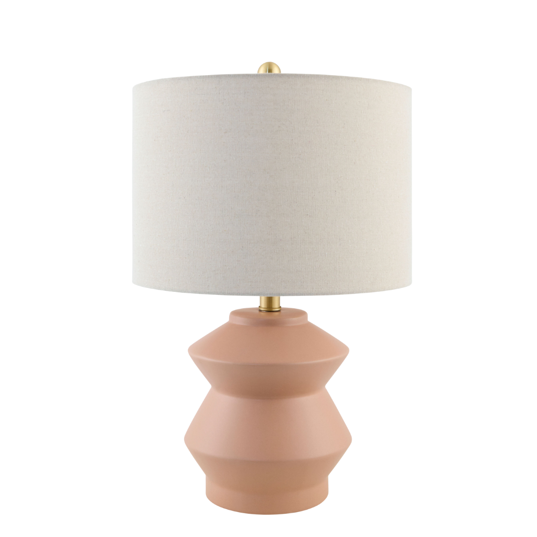Laney Table Lamp, Coral