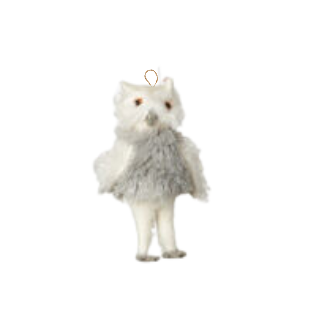 Darling Owl Felt Ornament