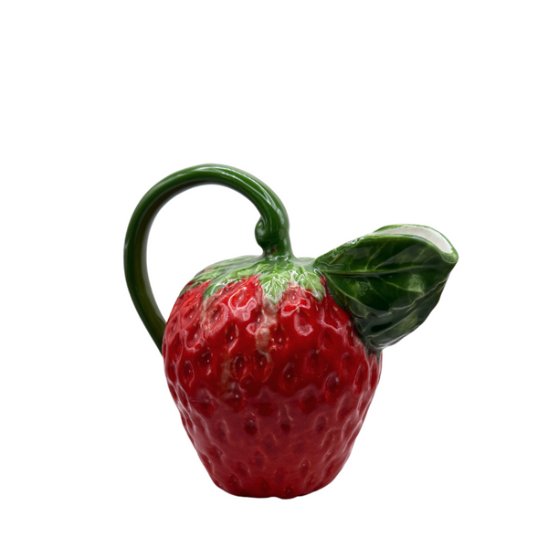 Vintage Strawberry Pitcher