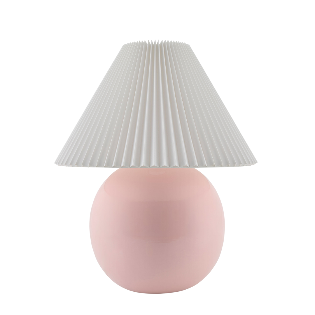 Adam Table Lamp, Blush