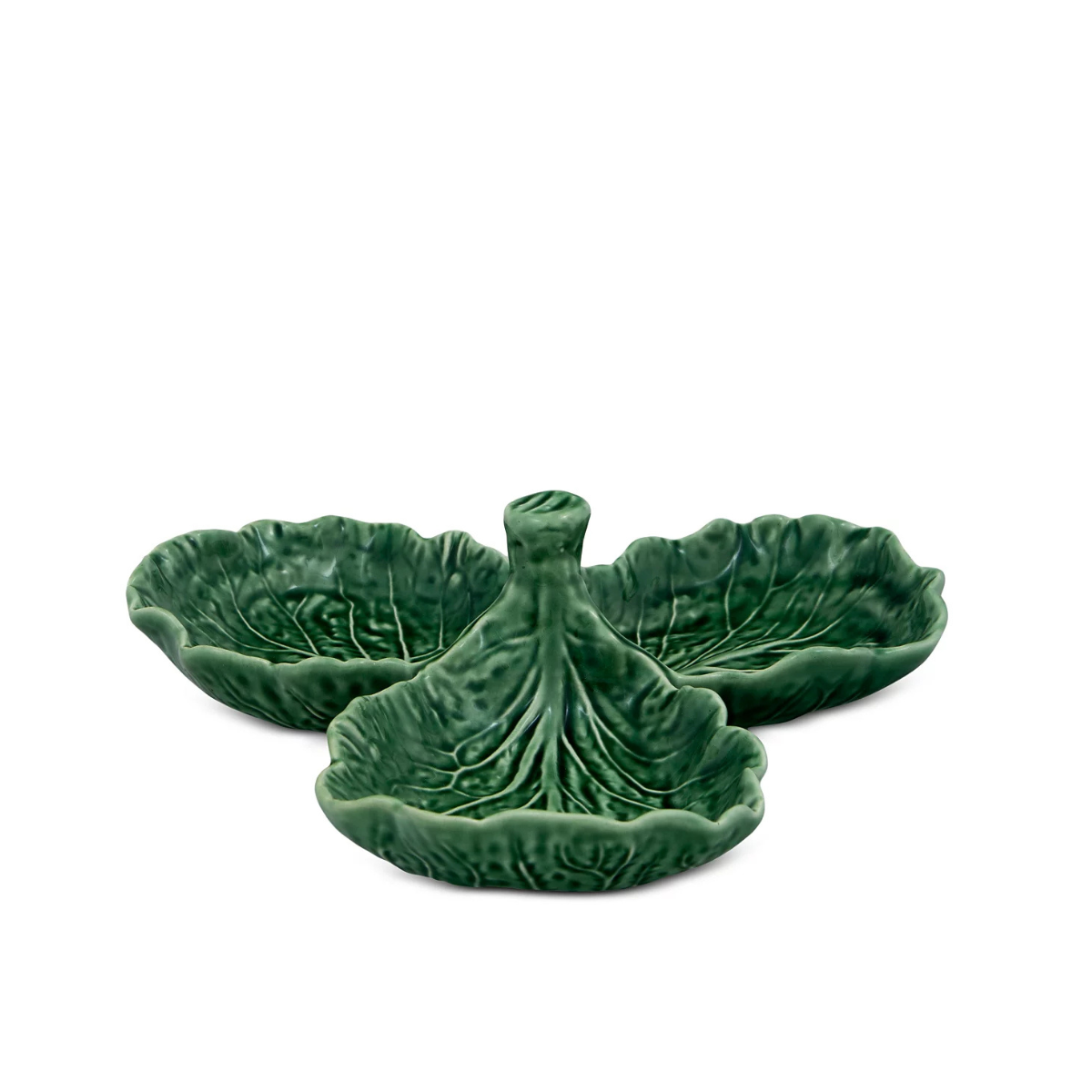 Bordallo Pinheiro Cabbage Olive Dish, Green
