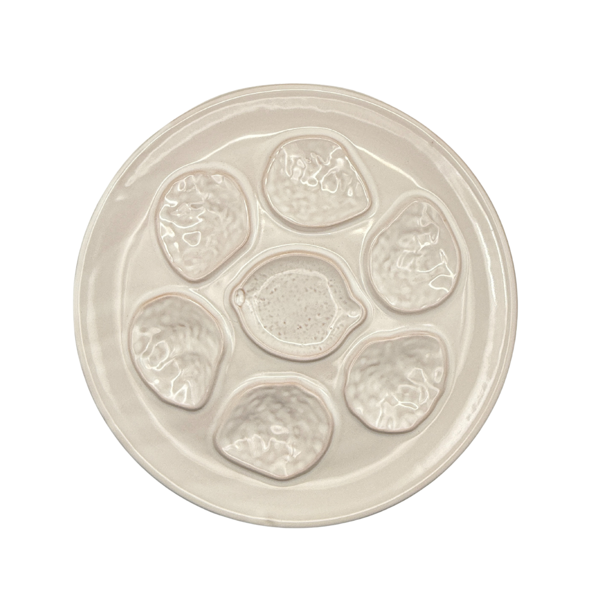 Vintage French Oyster Plate