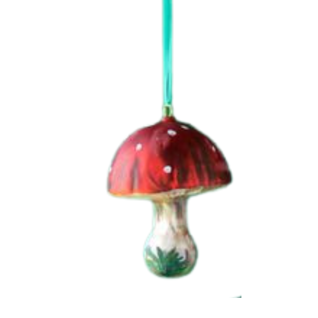 Fanciful Mushroom Ornament
