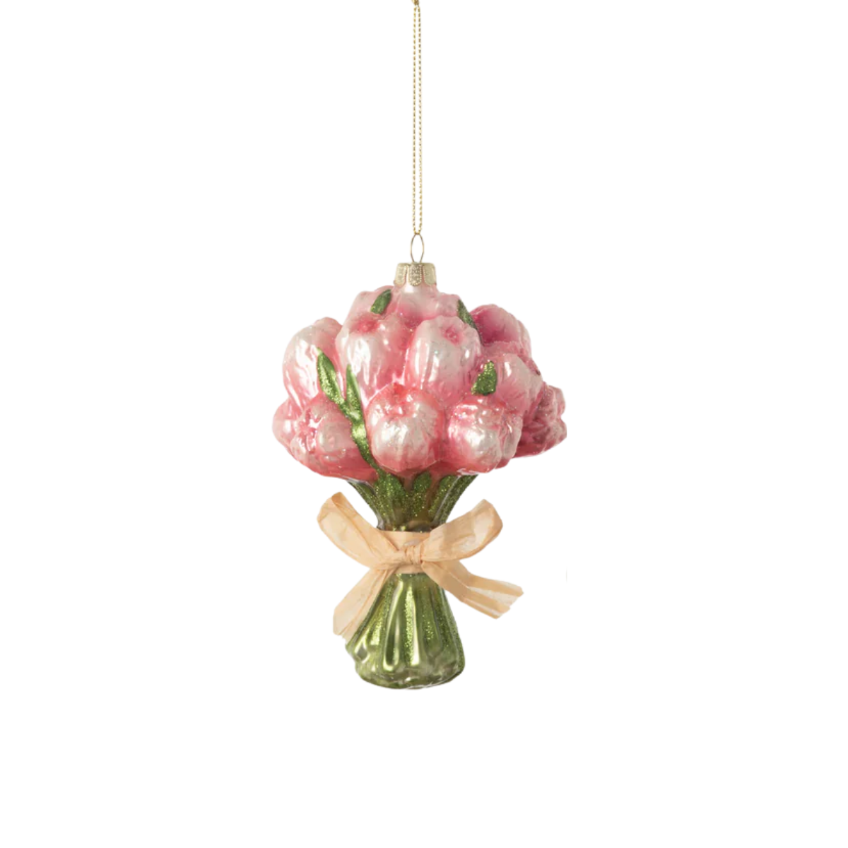 Tulip Bouquet Ornament, Pink