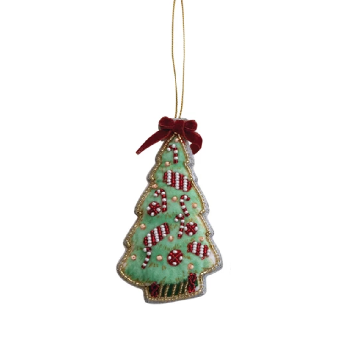 Tannenbaum Beaded Ornament
