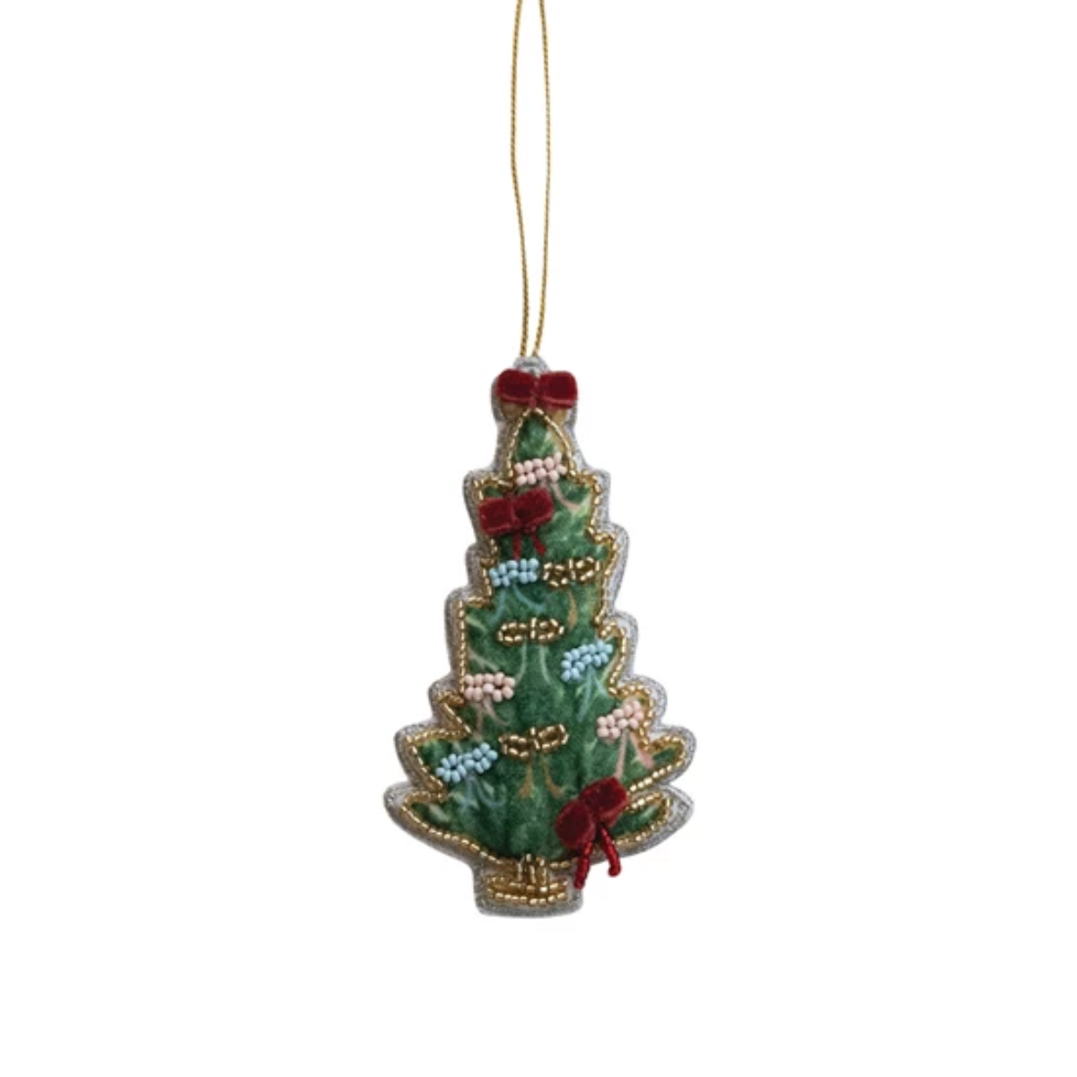 Tannenbaum Beaded Ornament