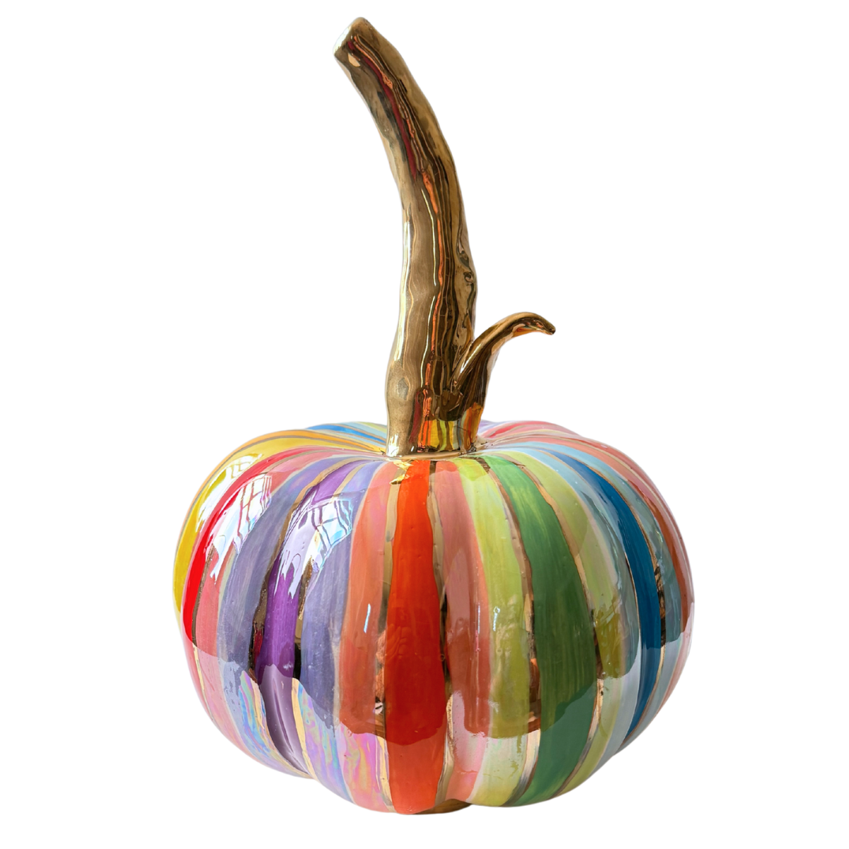 Mary Rose Young Pumpkin, Large Stripe