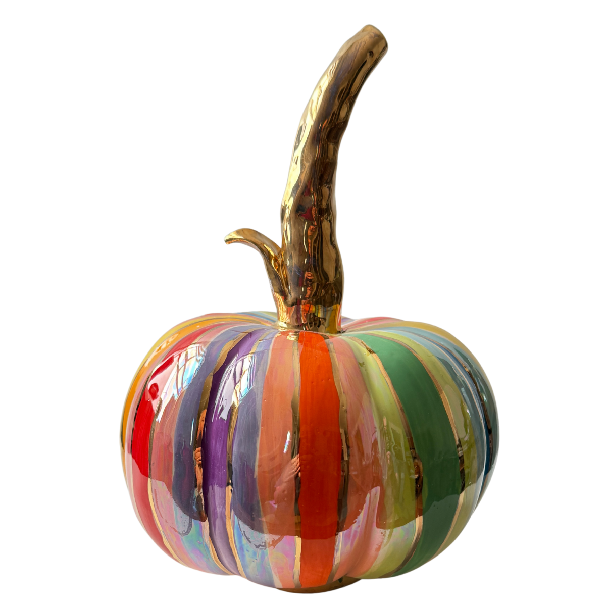 Mary Rose Young Pumpkin, Large Stripe