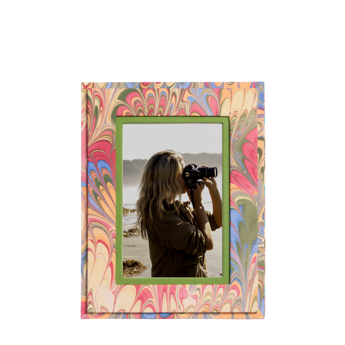 Lila Marbled Frame, 4 x 6