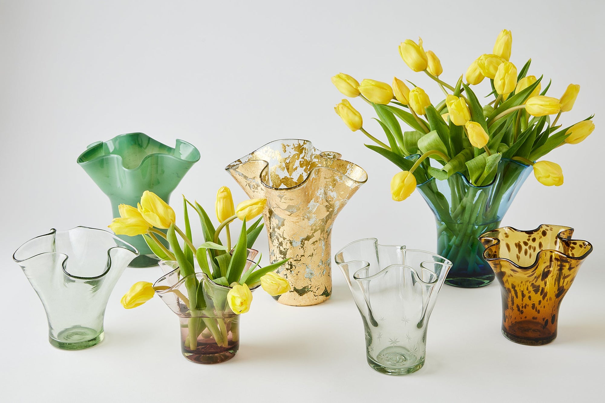 Lettuce Leaf Vase, Agave