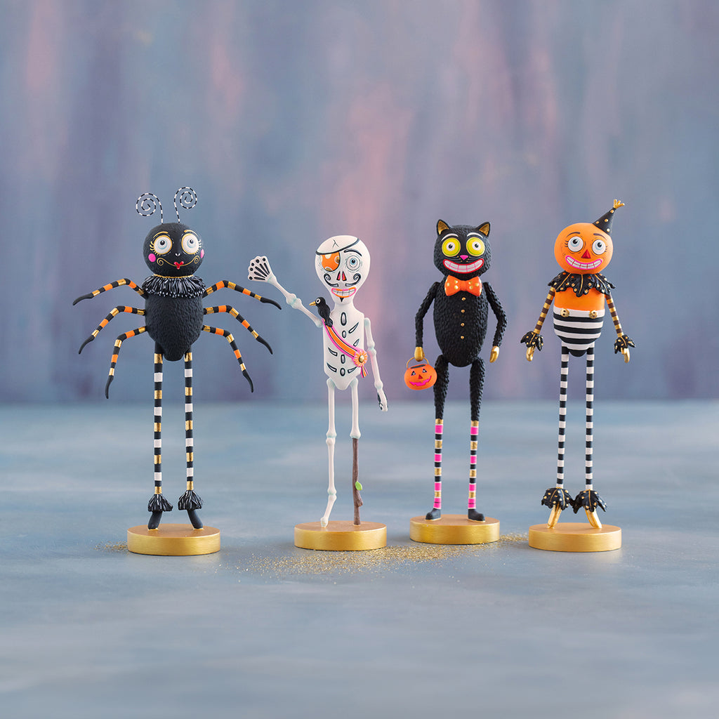 Glitterville Mr. Party Pumpkin Tabletop Kook