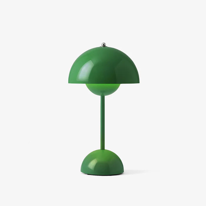 Verner Panton Portable Flower Pot Table Lamp, Signal Green