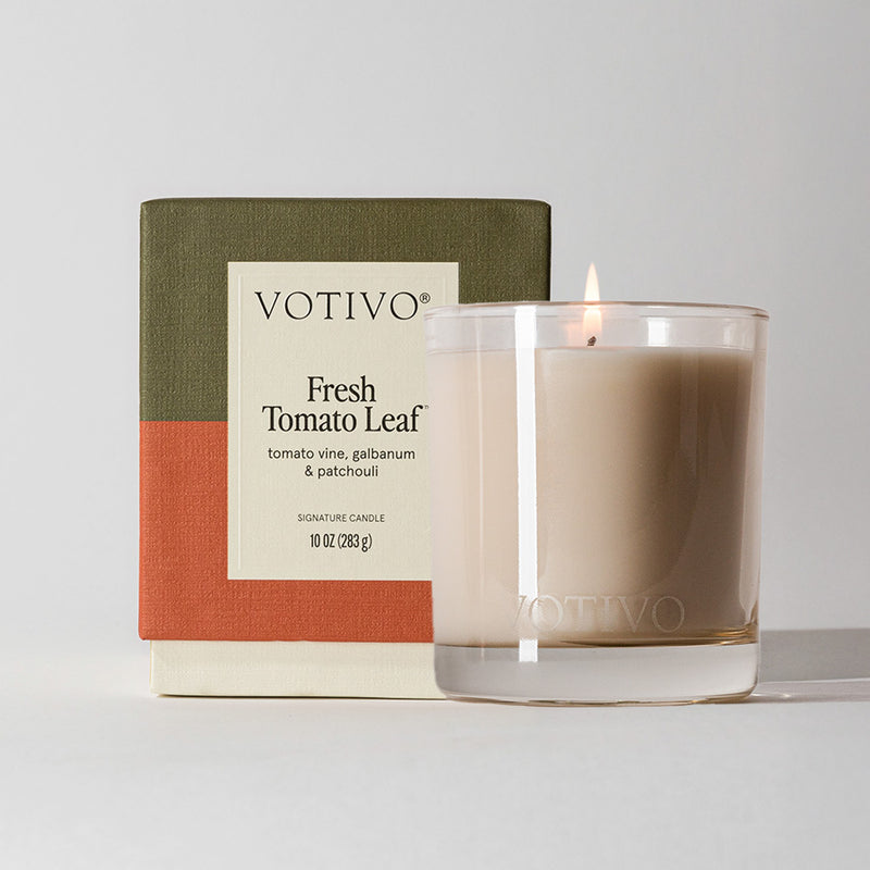 Votivo Fresh Tomato Leaf 10 oz. Signature Candle