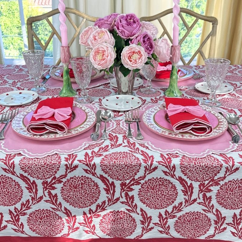 Bettina Pink Placemats, Set of 4