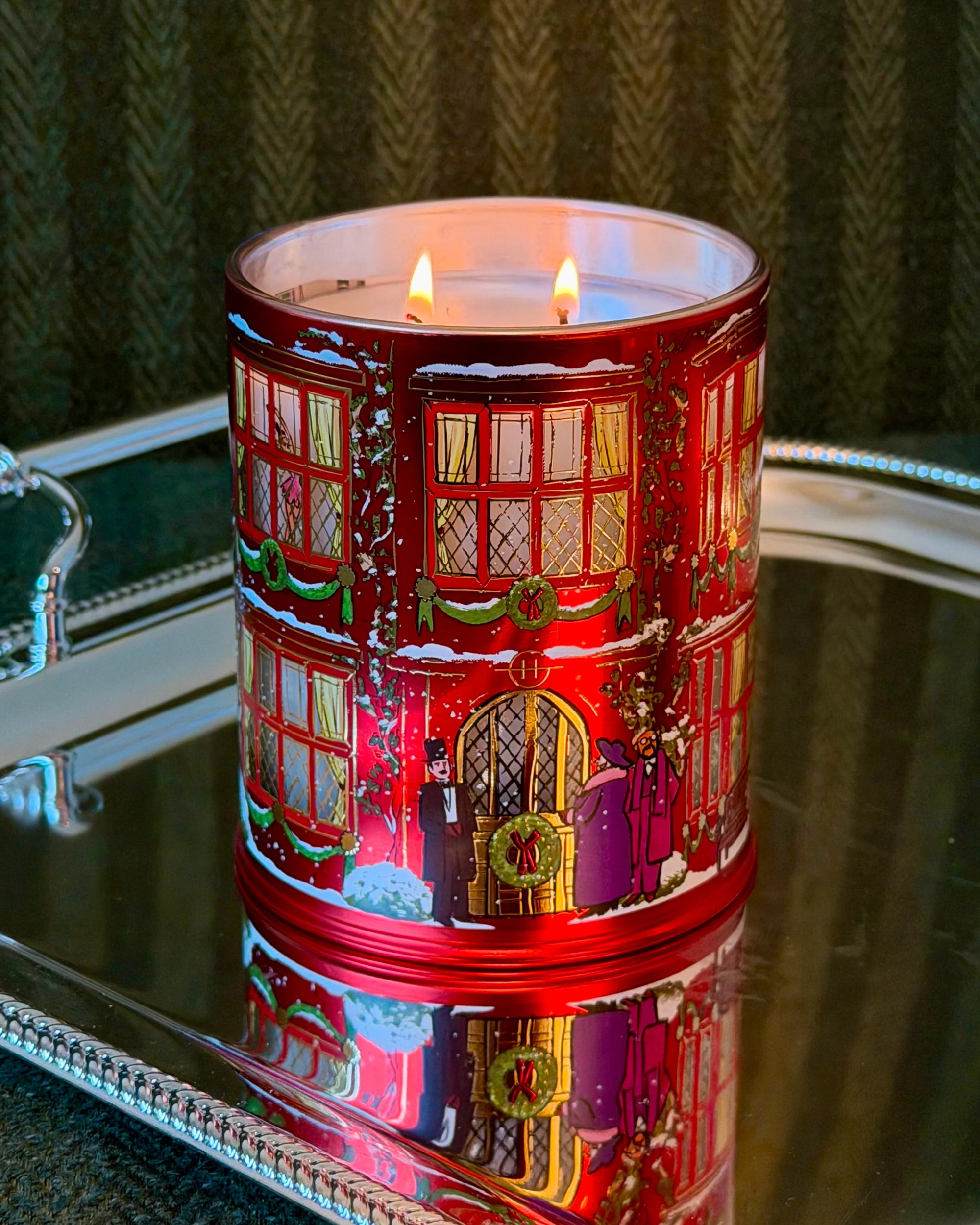 Glasshouse Night Before Christmas Candle