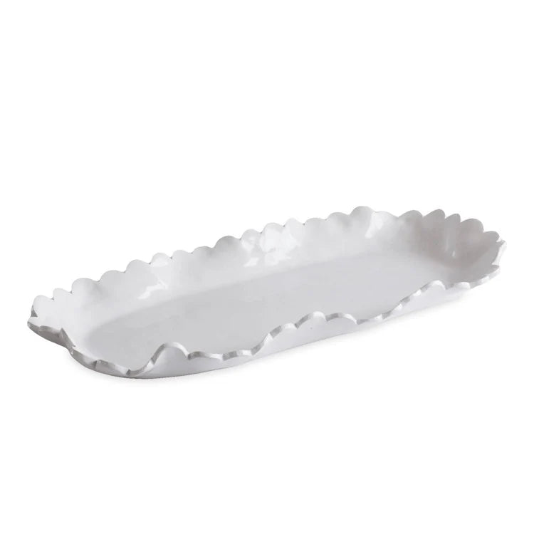Beatriz Ball Vida Colette Large Melamine Platter, White