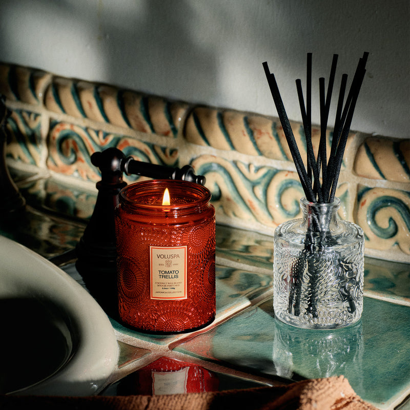 Voluspa Tomato Trellis Reed Diffuser