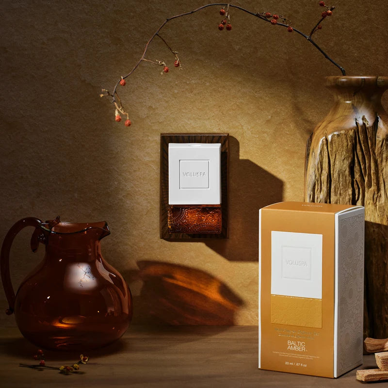 Voluspa Baltic Amber Wall Plug-In Starter Kit