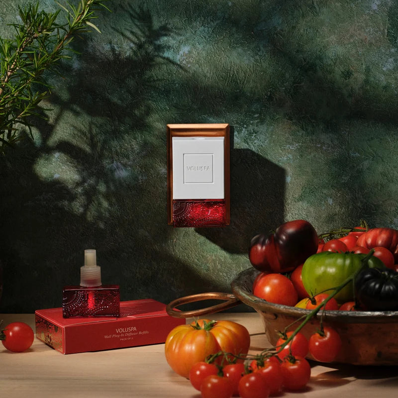 Voluspa Tomato Trellis Wall Plug-In Twin Refill Pack