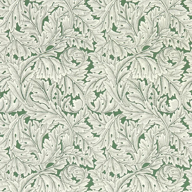 William Morris Acanthus Wallpaper, Sage