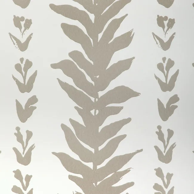 Climbing Leaves Wallpaper, Fawn