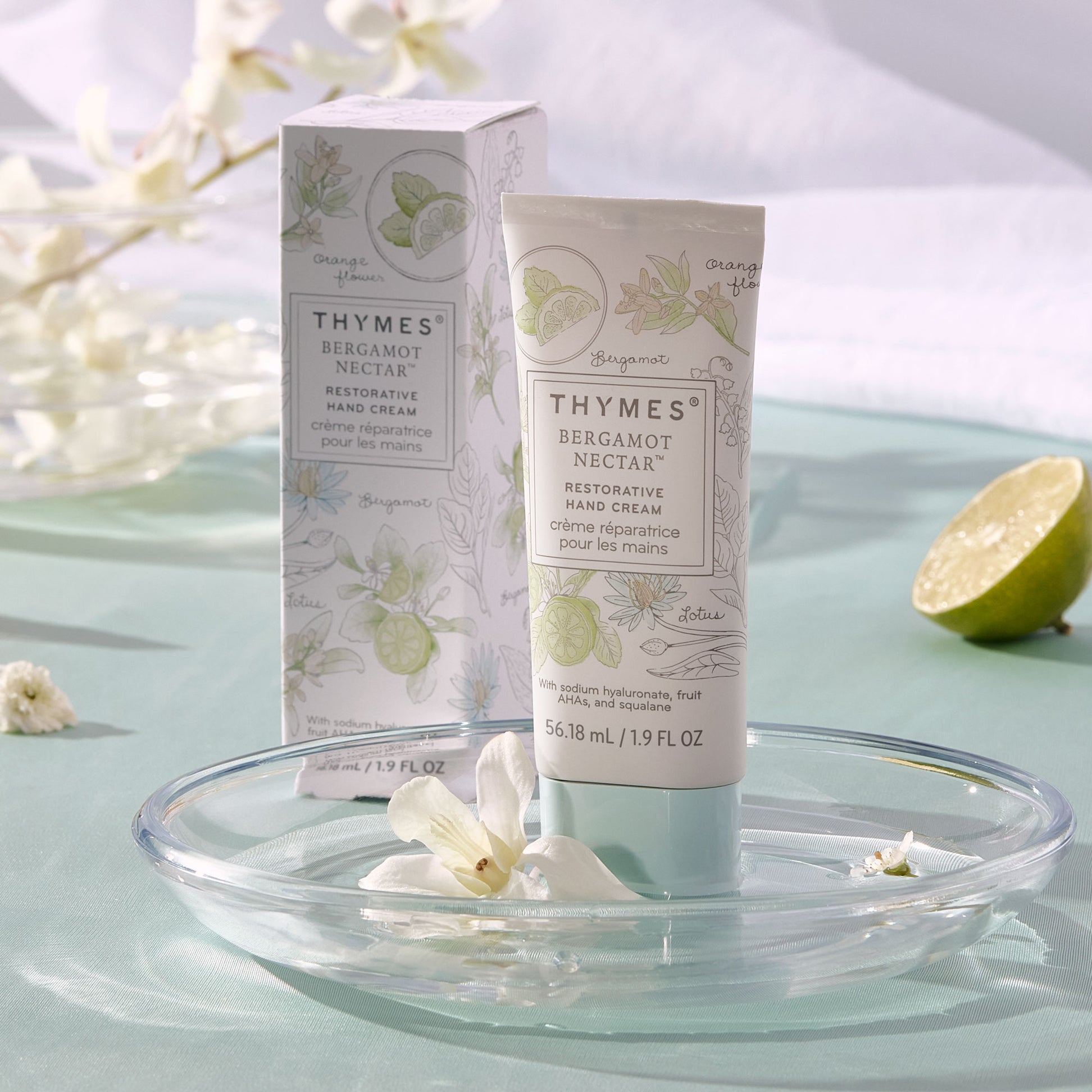 Thymes Bergamot Nectar Restorative Hand Cream