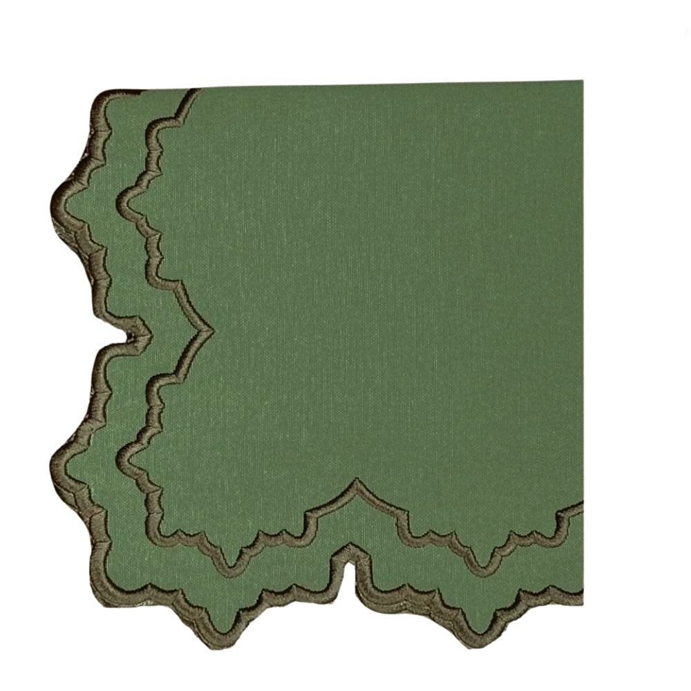 Whitley Napkin, Fern & Cocoa, Set of 4