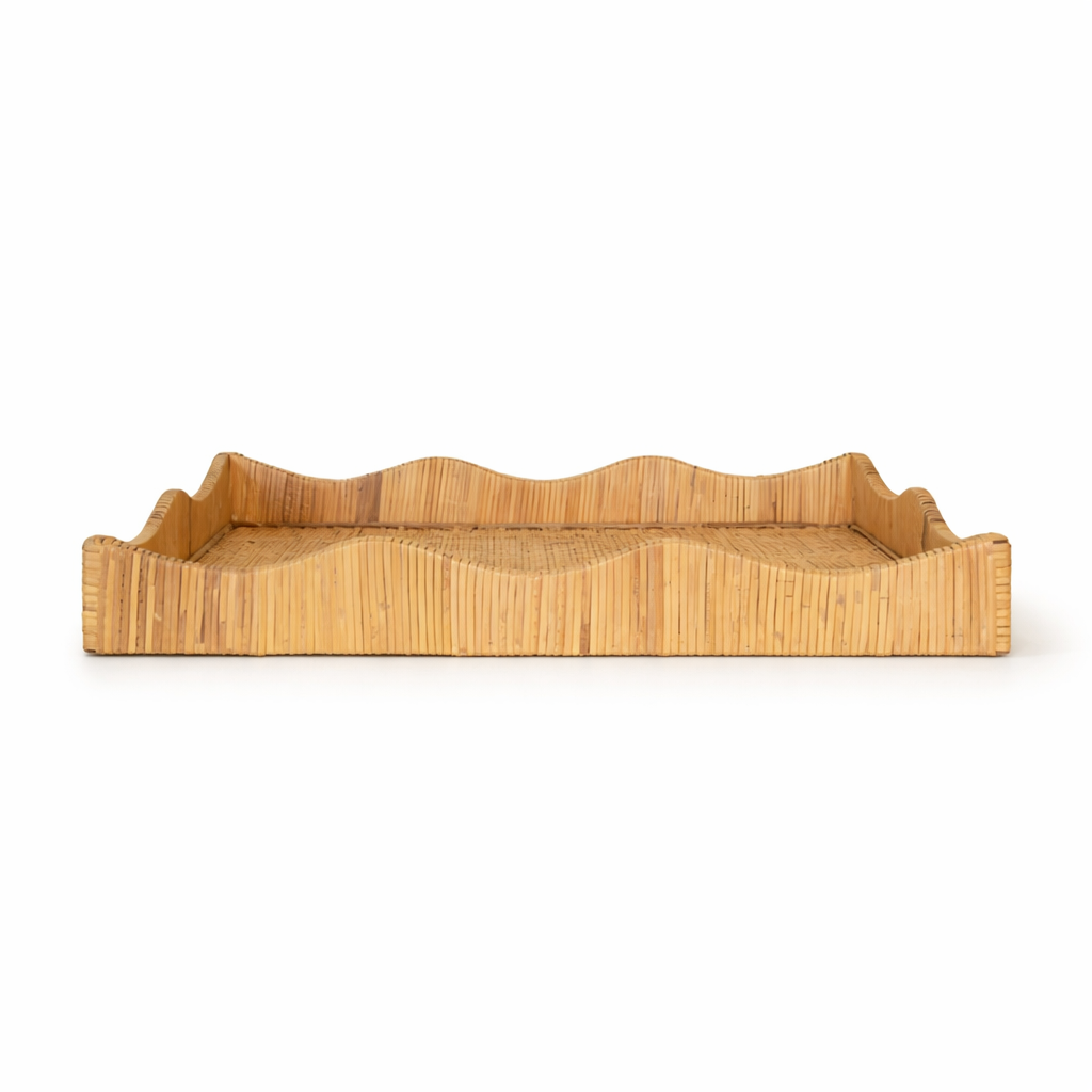 Worlds Away Wavey Tray, Large