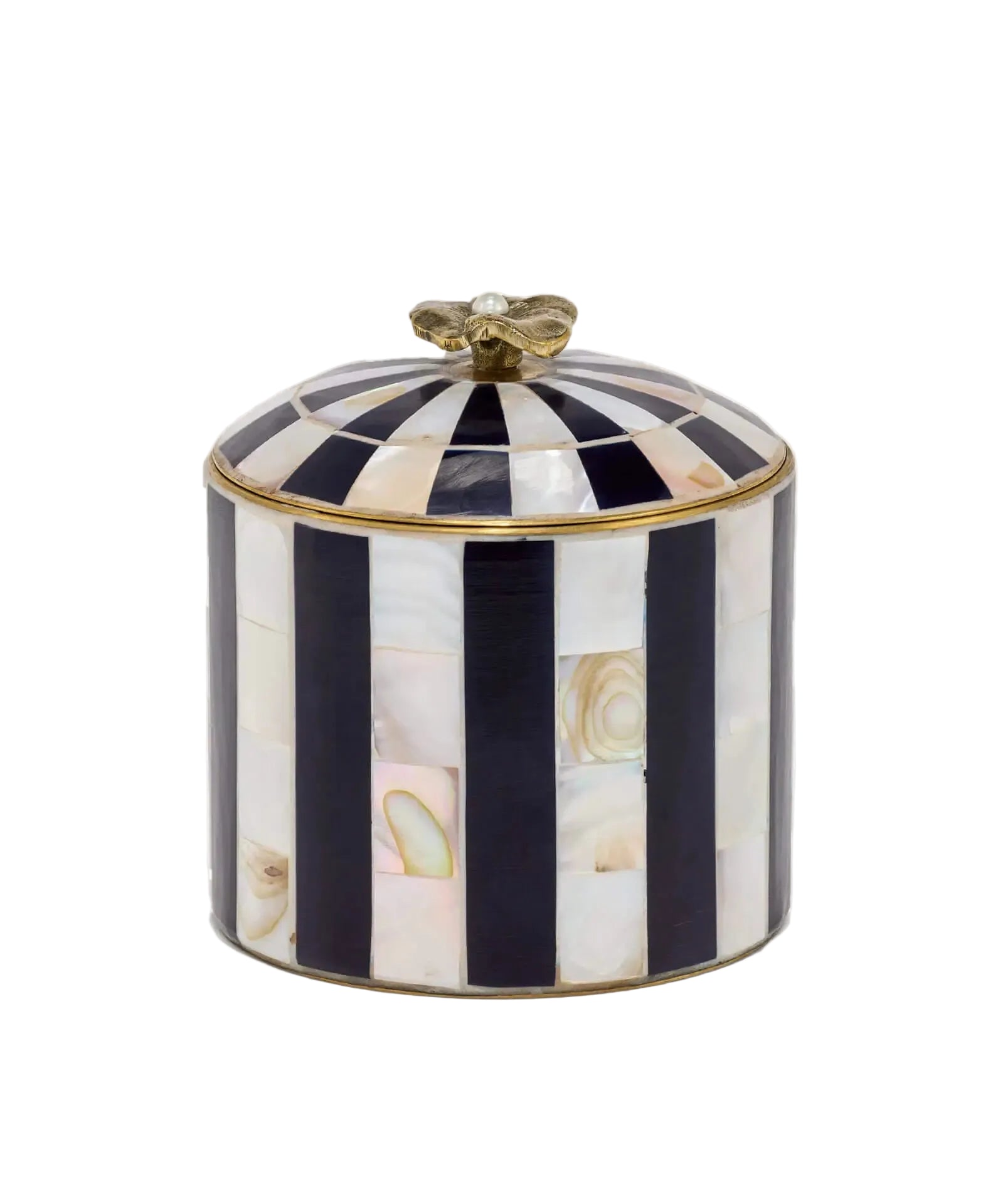 Zoey Black Stripe Circus Box, Large