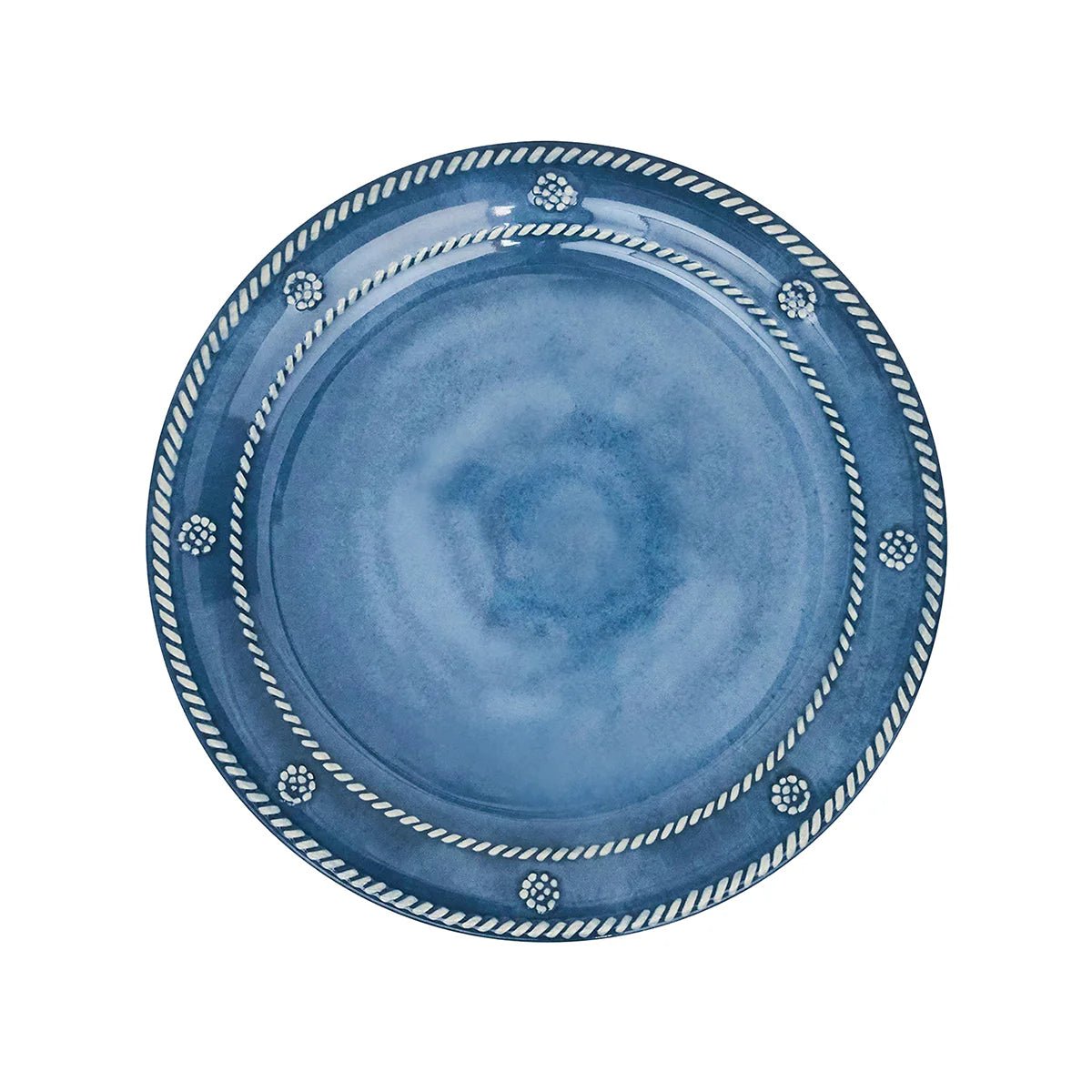 Juliska Berry & Thread Melamine Dessert/Salad Plate, Ocean