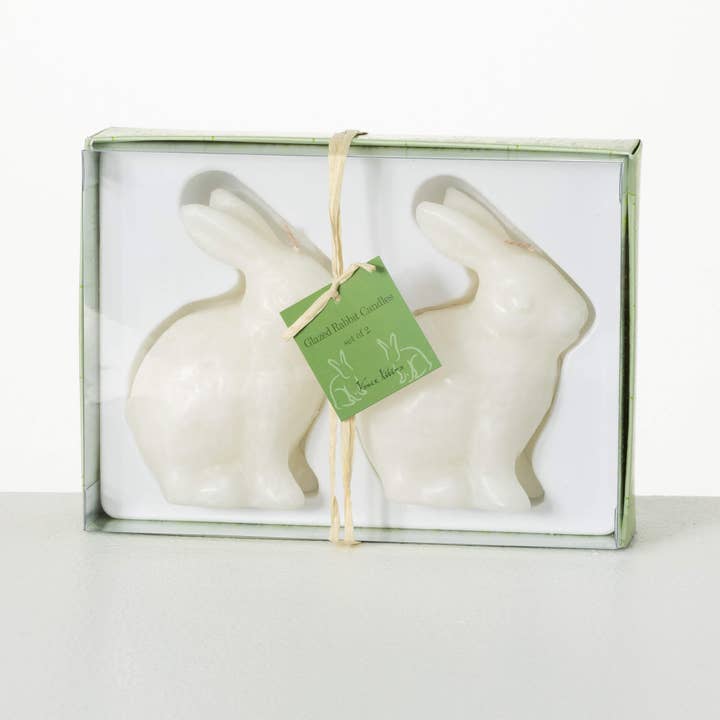 Bunny Candles, Set of 2