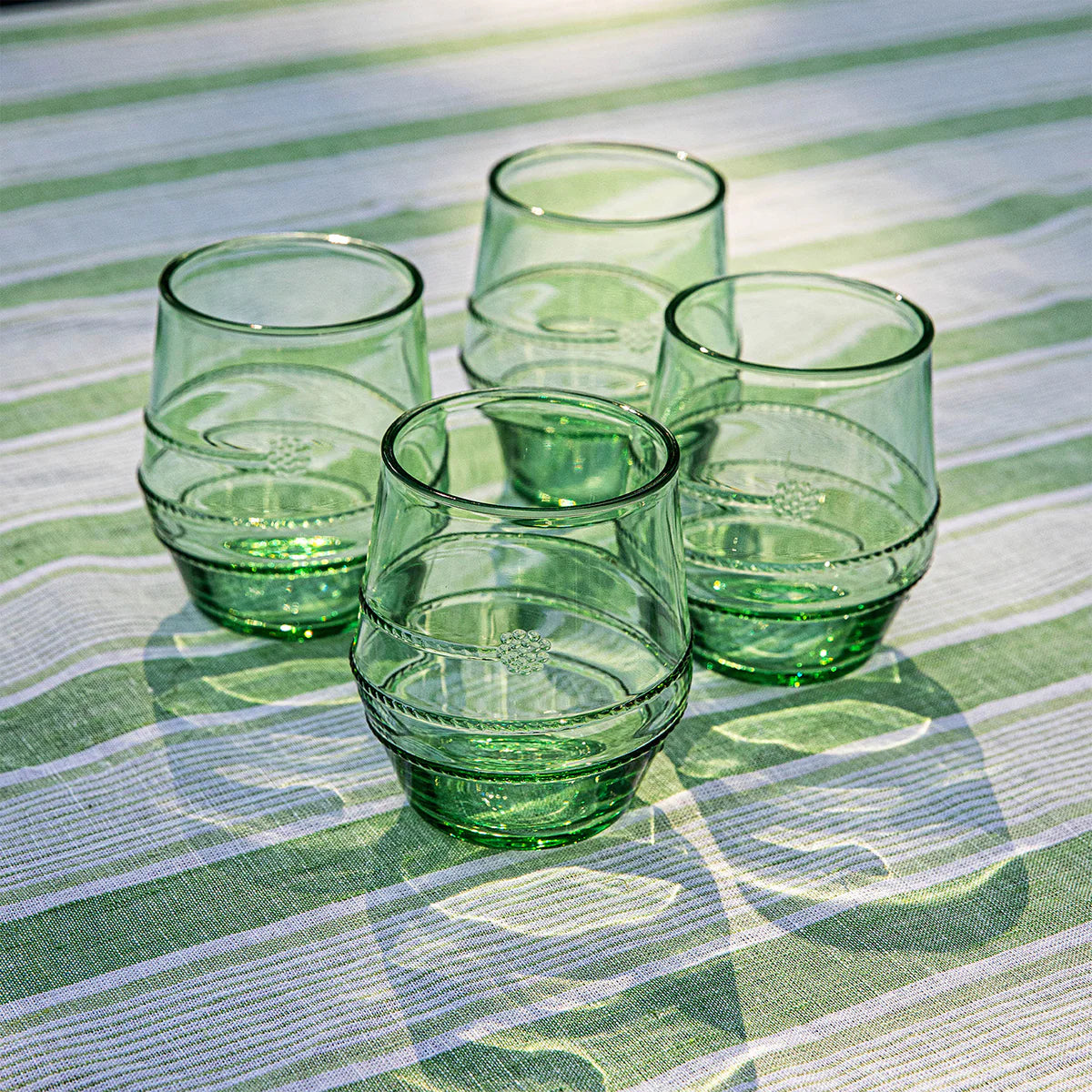 Juliska Amalia Acrylic Small Tumbler, Seagrass