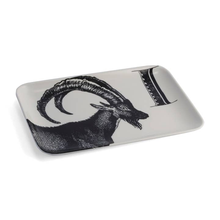 I is for Ibex Valet Tray