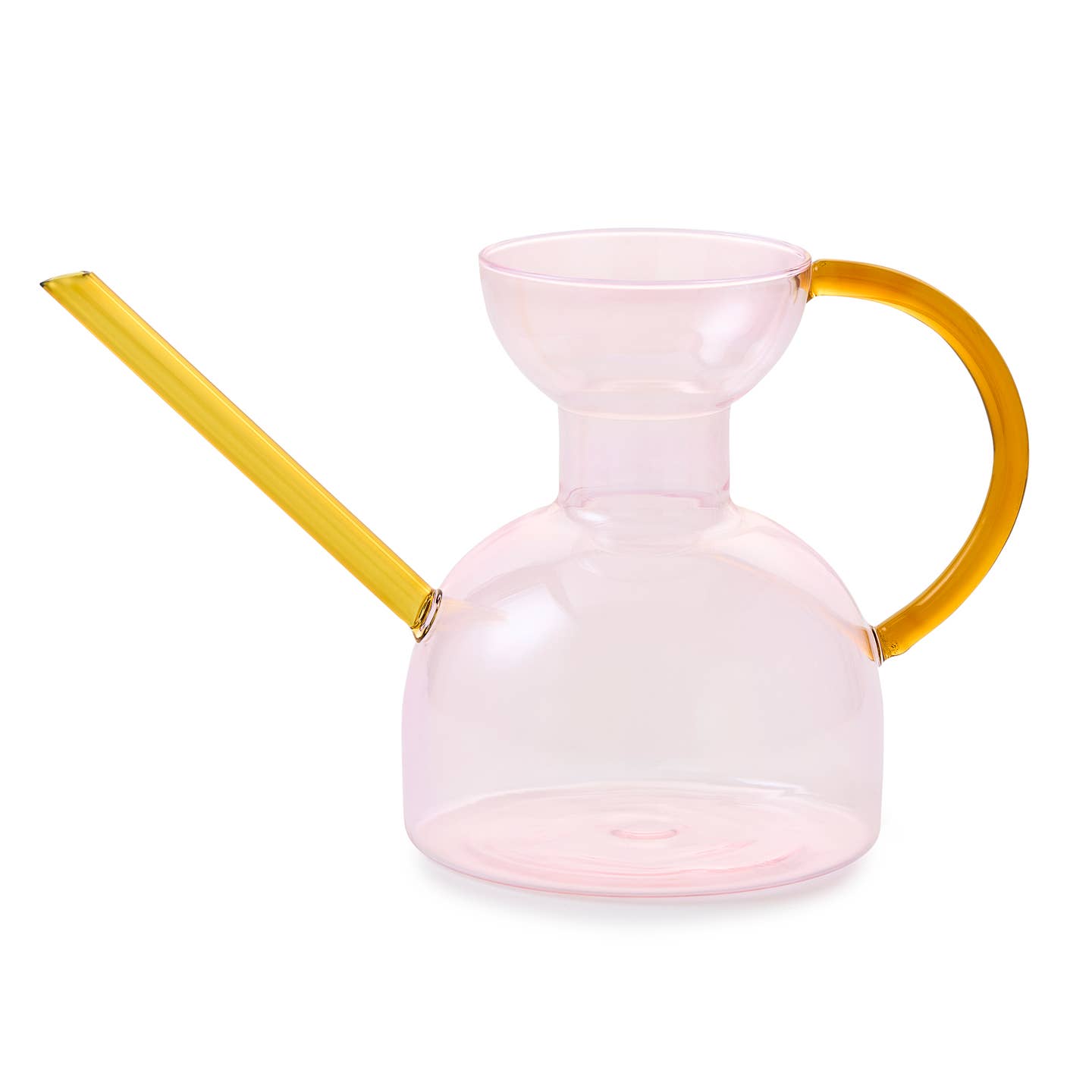 Glass Watering Can, Pink