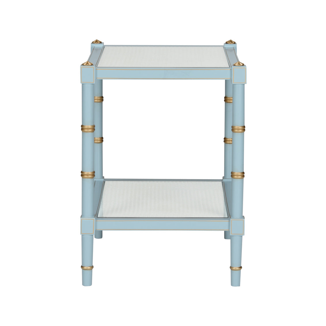 Conrad End Table, Blue