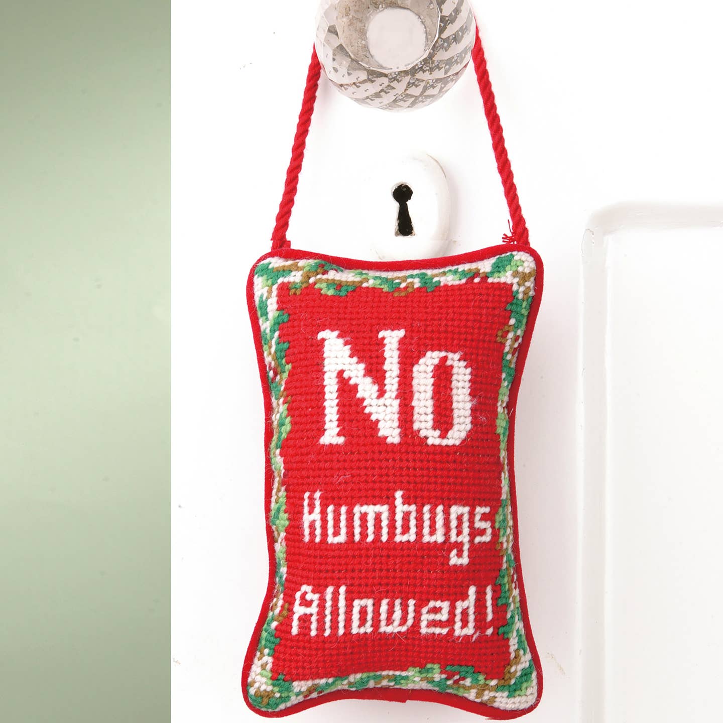 No Humbugs Allowed Door Hanger