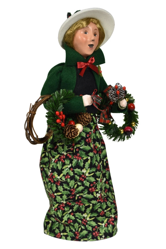 Byers Choice Holly Wreathmaker