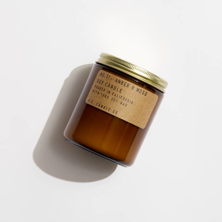 P.F. Candle Co. Amber & Moss Soy Candle