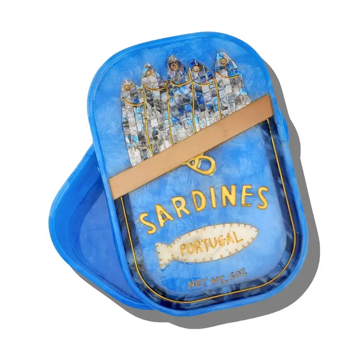 Hand-Painted Sardines Heirloom Box