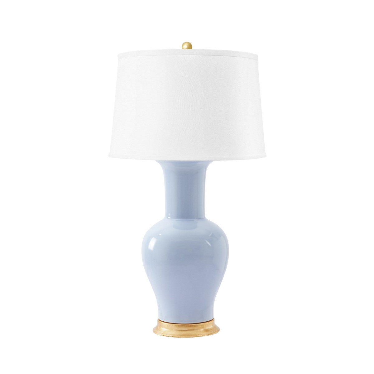 Acacia Table Lamp, Periwinkle Blue