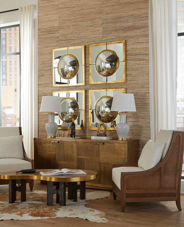 Acacia Table Lamp, Coconut