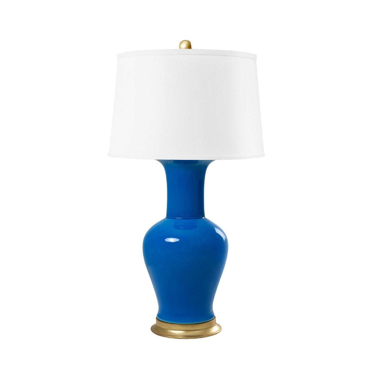 Acacia Table Lamp, Peacock Blue
