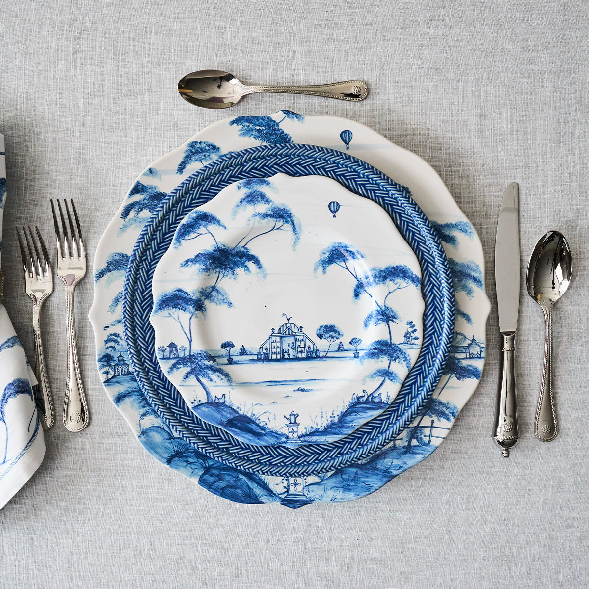 Juliska Country Estate Dessert/Salad Plate, Delft Blue