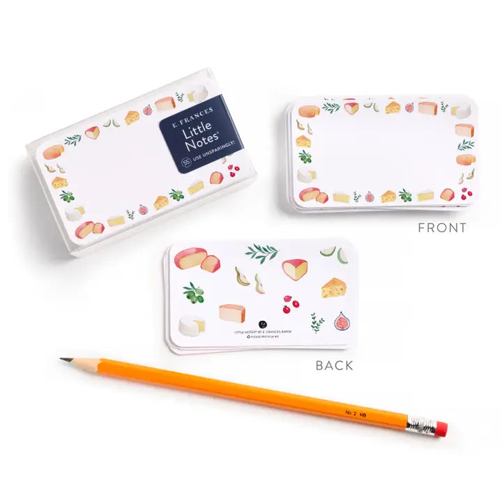 Cheese Little Notes® – Mini Notecard Pack, 55 Count