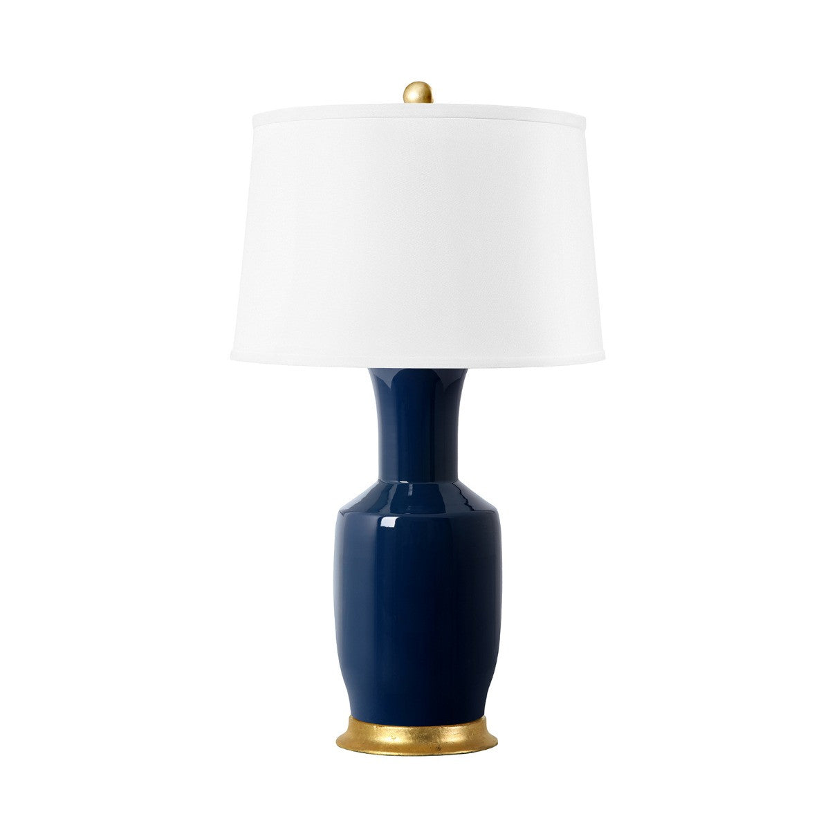 Alia Table Lamp, Navy Blue
