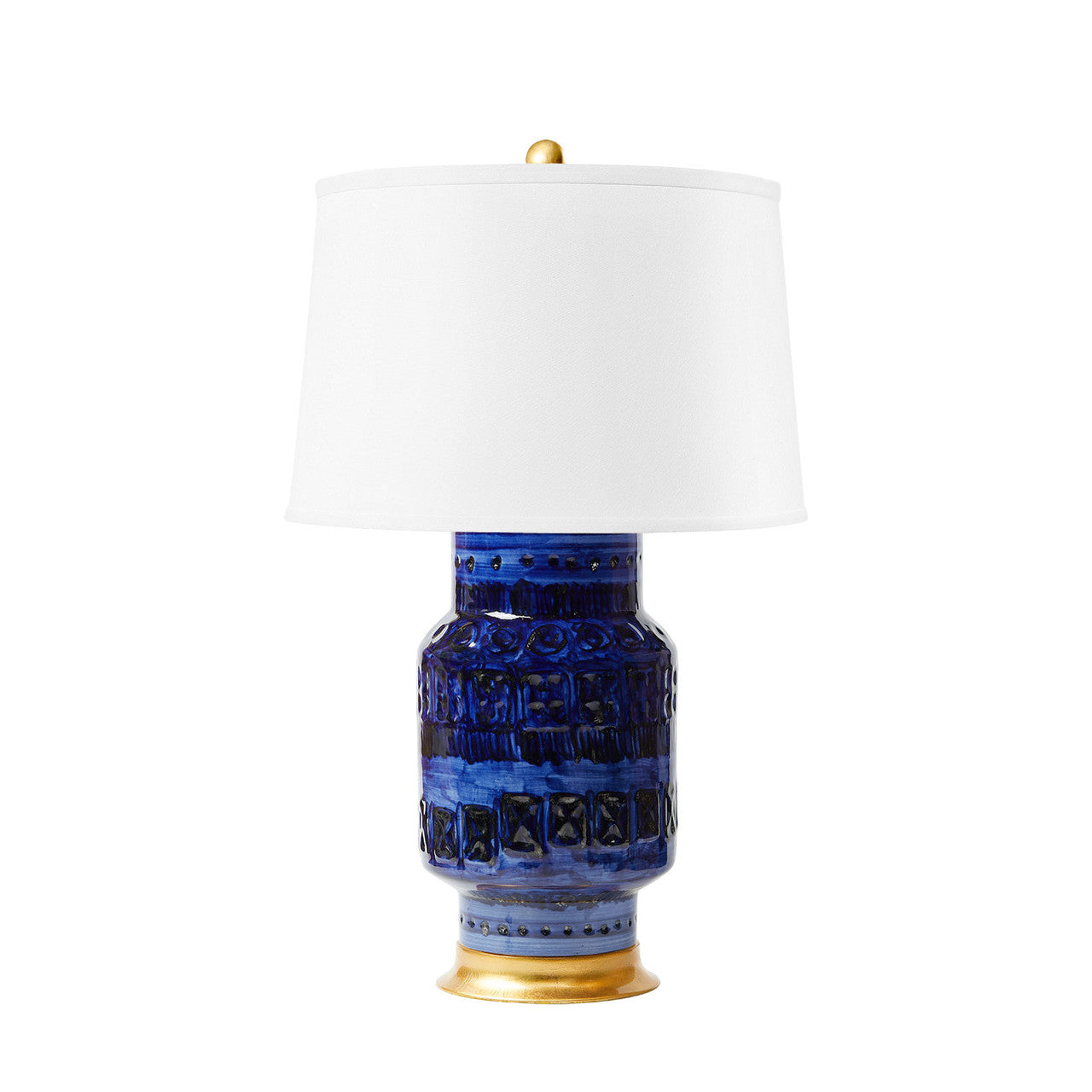 Aristide Table Lamp, Royal Blue