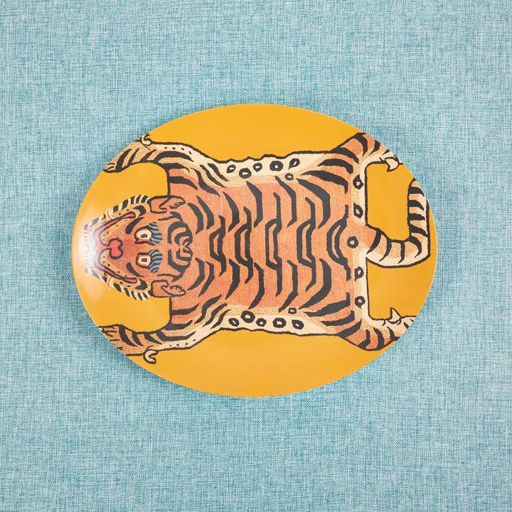 Tibetan Tiger Melamine Tray